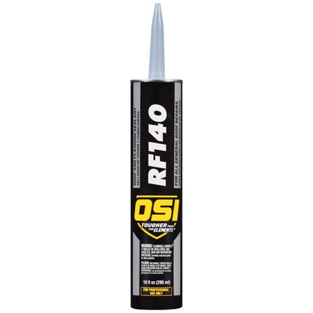 Osi RF140 Black Synthetic Asphalt/Rubber Roof and Flashing Sealant 10 oz 1938618